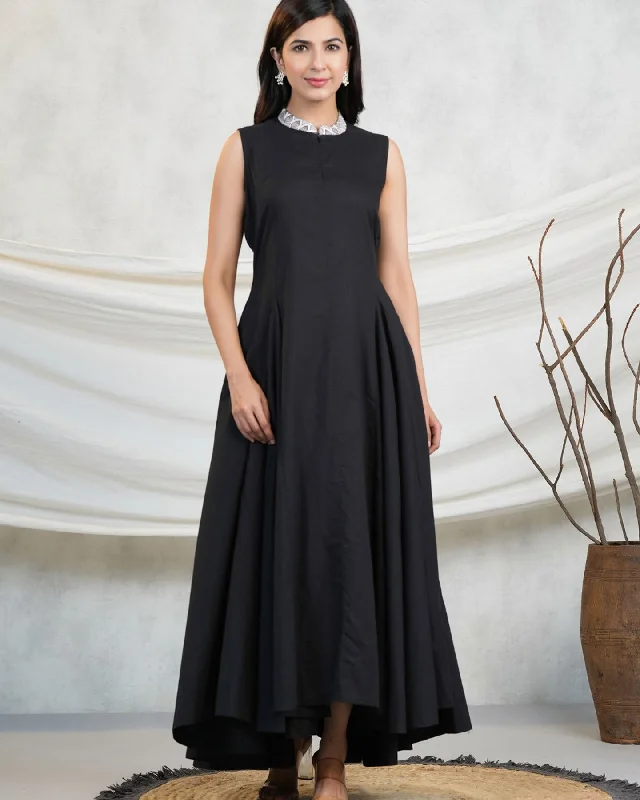 Zet Black Maxi Dress