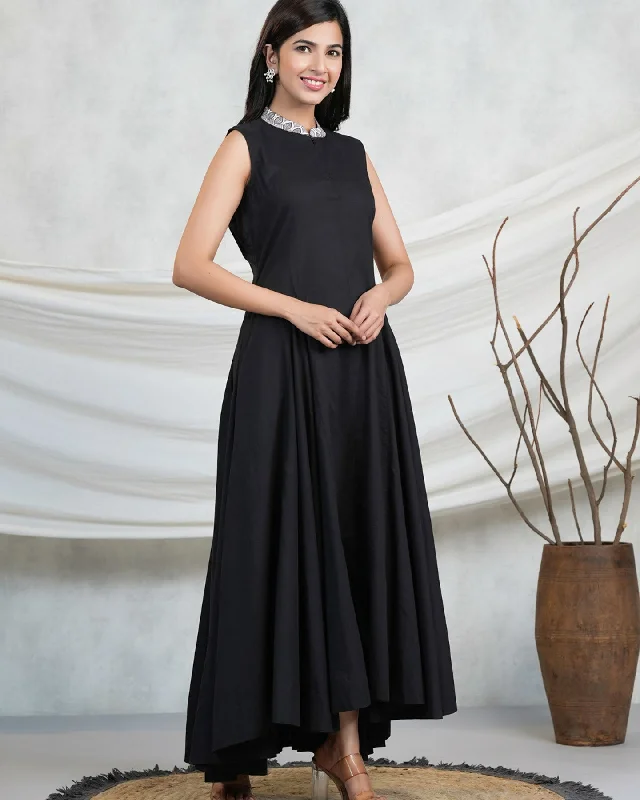 Zet Black Maxi Dress