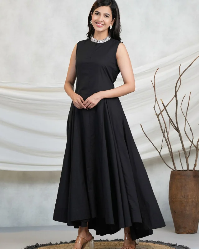 Zet Black Maxi Dress