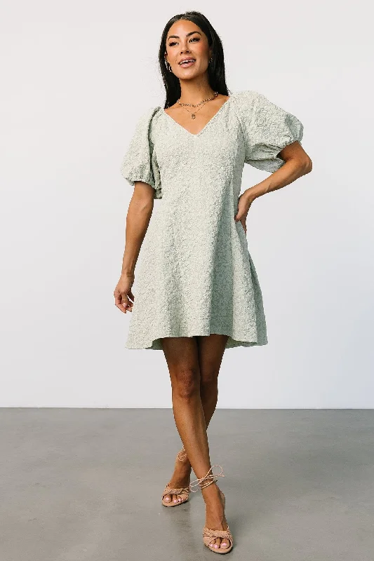 Eulalie Mini Dress | Sage