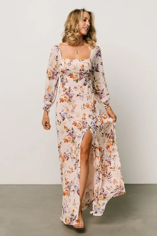 Giselle Maxi Dress | Blush Multi Floral