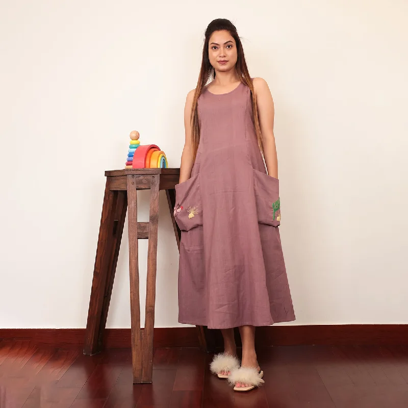 Cotton Dress for Women | Maternity Wear | Nude Tea