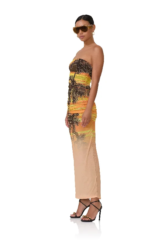 Marlo Maxi Dress - Sunrise Palms