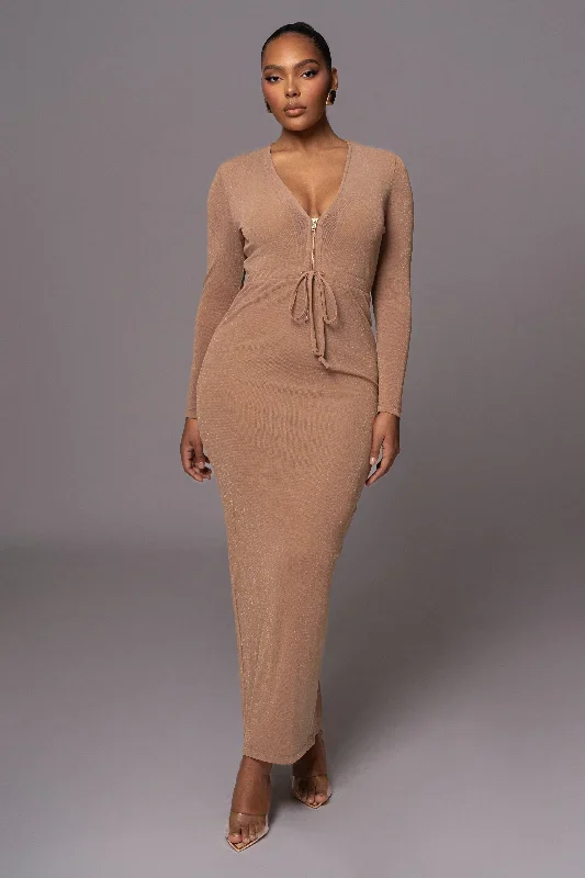 beige-kimberley-zip-front-maxi-dress