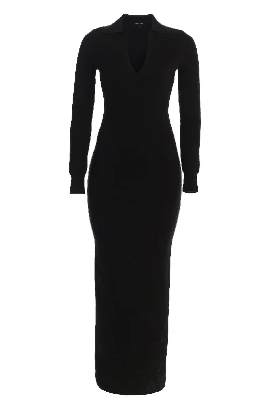 black-bellinda-collar-midi-dress