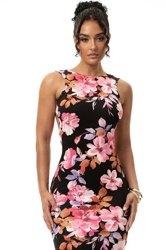 black-floral-jluxbasix-front-and-center-maxi-dress