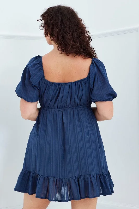 blue-fit-and-flare-dress-short-sleeve-ruched-bust-cdd1619a-36r-1