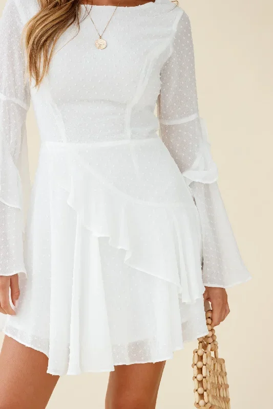 carlini-flared-sleeve-boat-neckline-dress-white