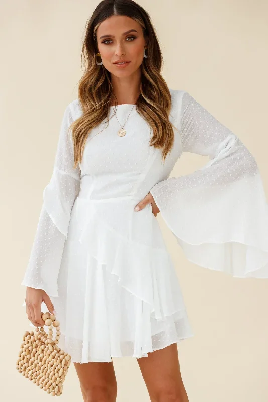 carlini-flared-sleeve-boat-neckline-dress-white