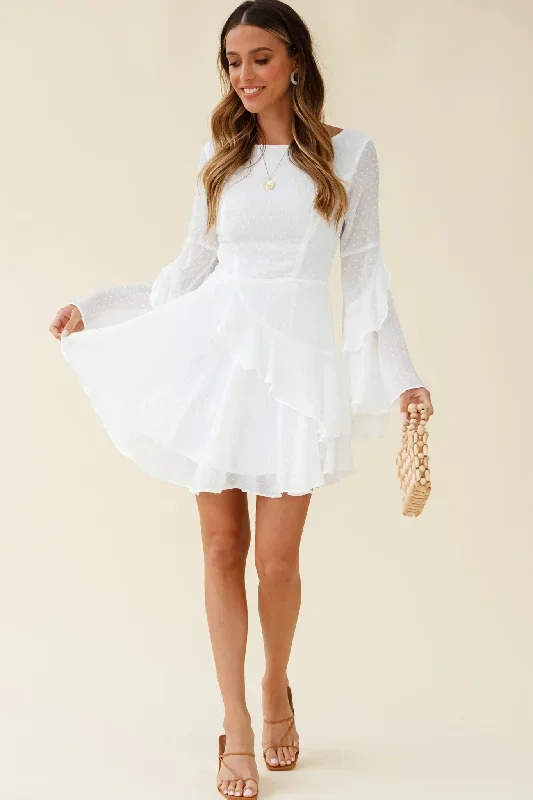 carlini-flared-sleeve-boat-neckline-dress-white