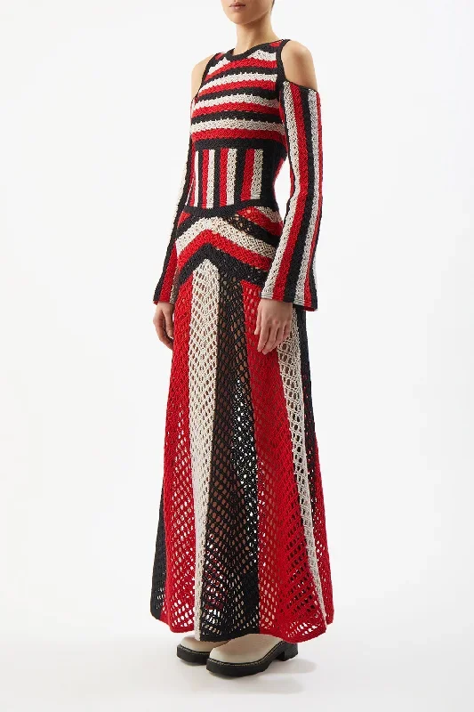 carr-macrame-dress-red-multi-wool