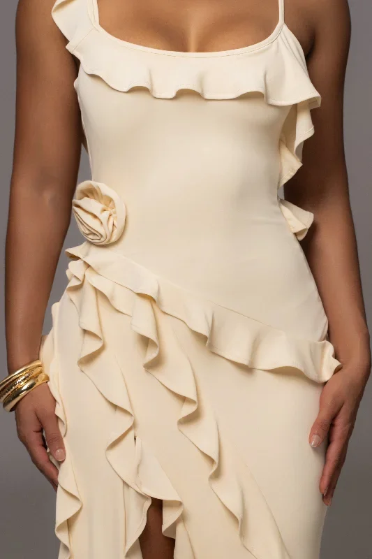 cream-brenna-ruffle-maxi-dress