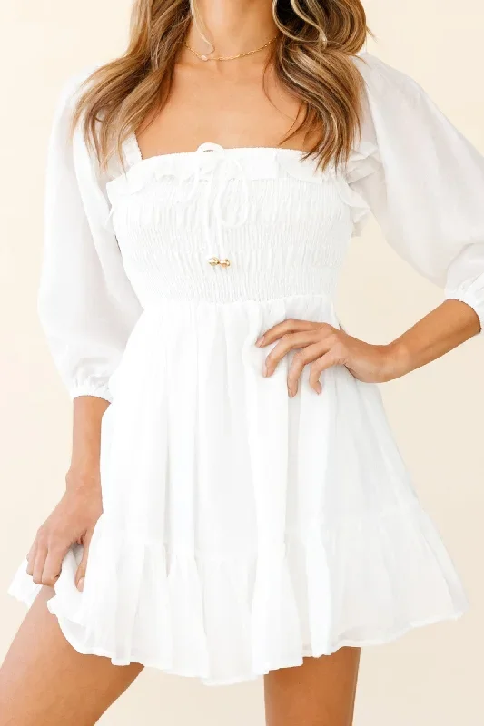 flynn-balloon-sleeve-shirred-bust-mini-dress-white