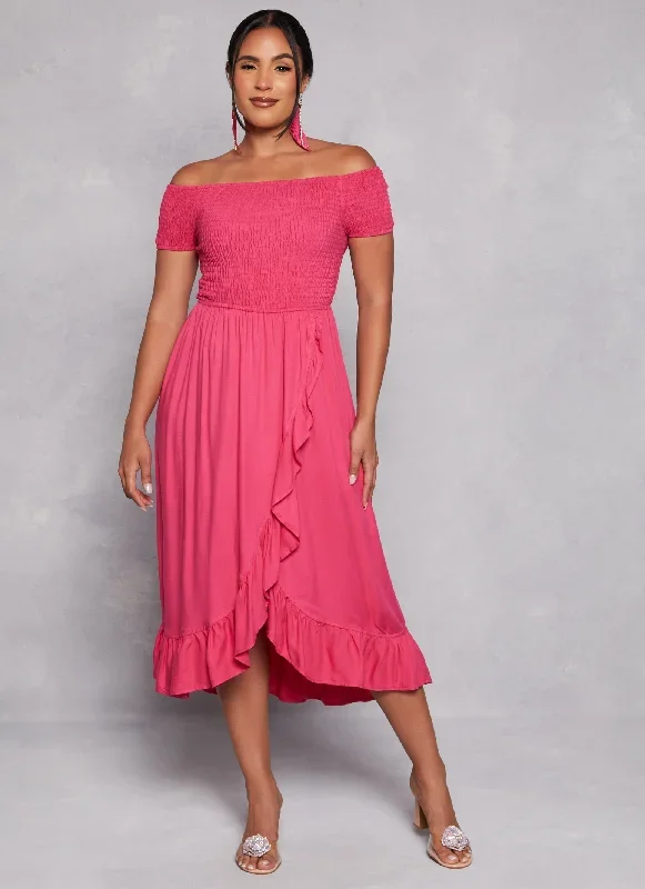 fuchsia-off-the-shoulder-smocked-tulip-hem-dress-0090038345727