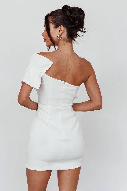 grecca-one-shoulder-mini-dress-off-white