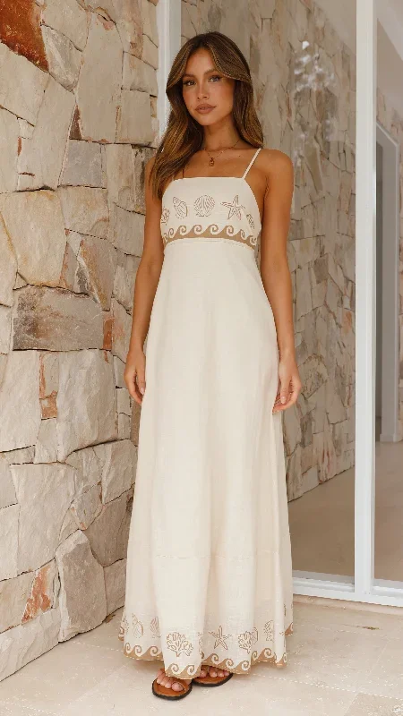 jesse-maxi-dress-beige-tan-shell