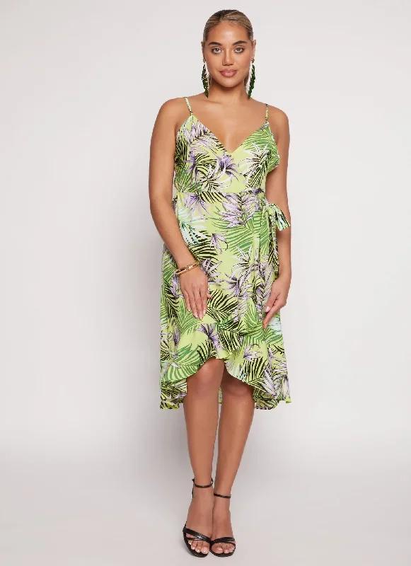 lime-tropical-print-faux-wrap-tulip-hem-dress-1410069395675