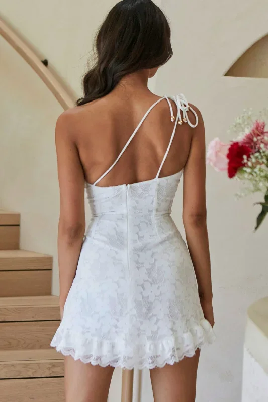 love-divine-one-shoulder-double-strap-mini-dress-lace-white