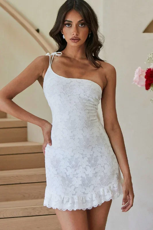 love-divine-one-shoulder-double-strap-mini-dress-lace-white