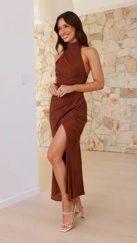 nicole-maxi-dress-chocolate