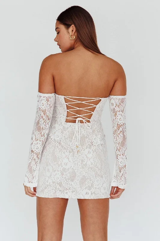 nouveau-u-neckline-mini-dress-lace-white