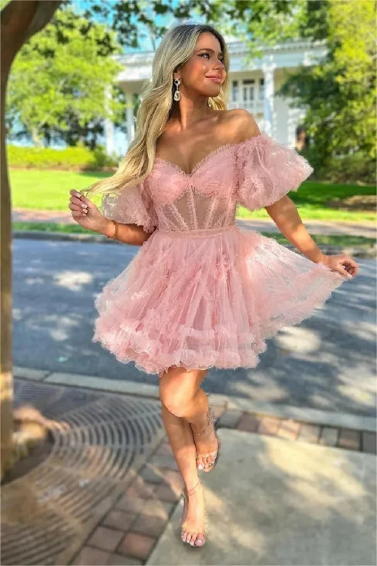 off-shoulder-a-line-sweetheart-mini-tulle-homecoming-dresses-short-puffy-sleeve-prom-dress-tiered-ruffles-cocktail-party-gowns