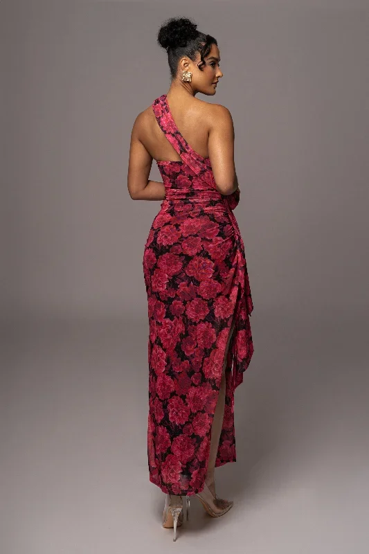 pink-floral-fleurette-one-shoulder-maxi-dress