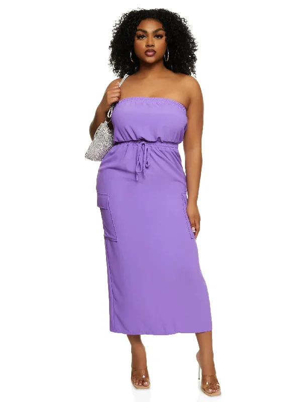 purple-haute-monde-tie-waist-cargo-pocket-tube-dress-1410069394411