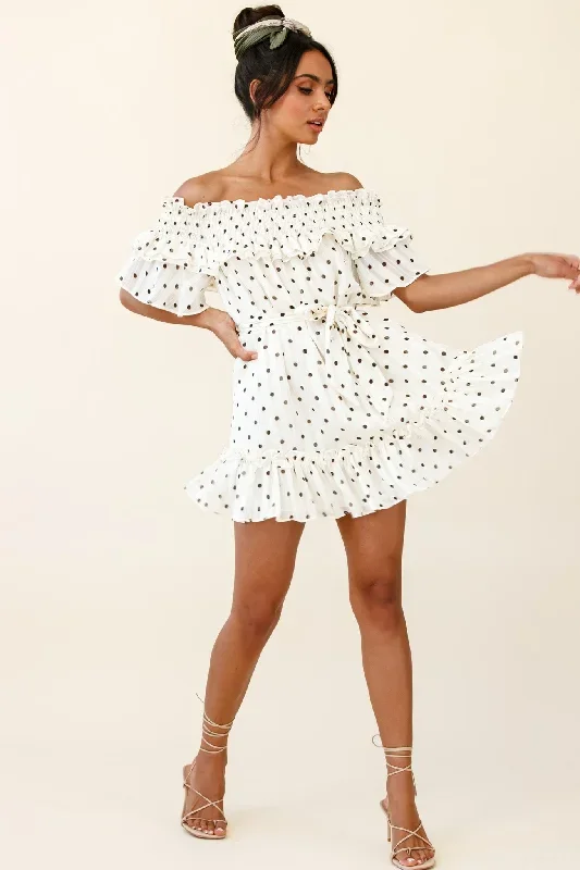 rita-shirred-off-shoulder-dress-polka-dot-print-white