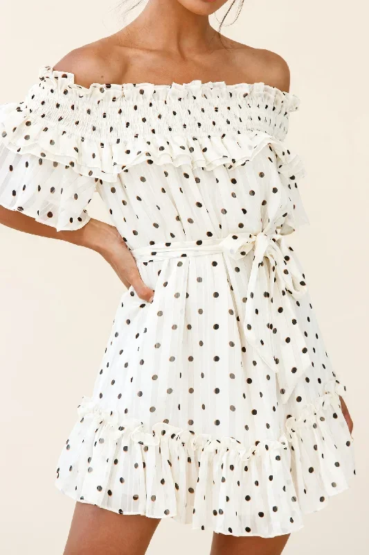 rita-shirred-off-shoulder-dress-polka-dot-print-white