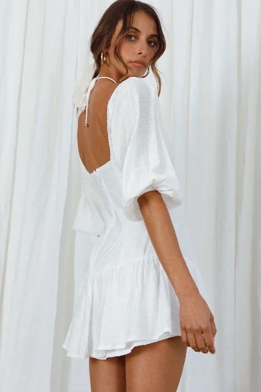 summertime-string-tie-halterneck-puff-sleeve-mini-dress-white