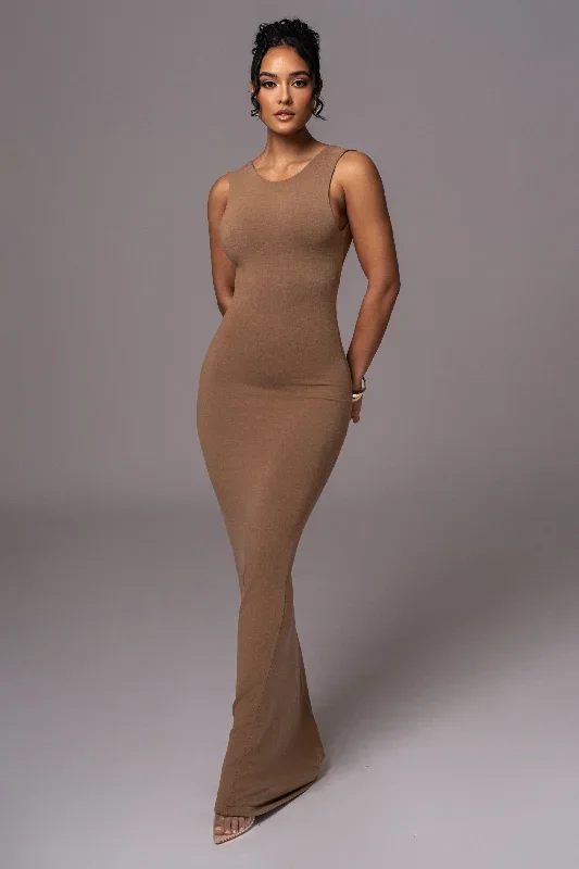 tan-jluxbasix-front-and-center-maxi-dress