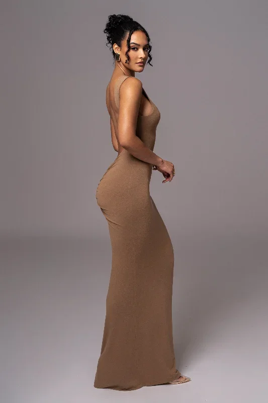 tan-jluxbasix-front-and-center-maxi-dress