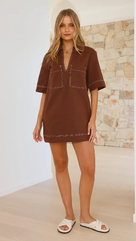 tara-mini-dress-chocolate