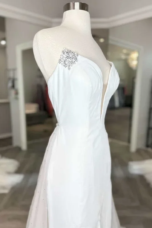 white-strapless-beaded-a-line-pageant-dress-with-attached-train