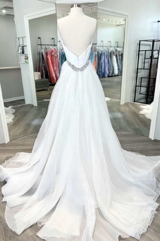 white-strapless-beaded-a-line-pageant-dress-with-attached-train