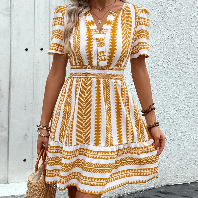 Women's Fashion Personality Bohemian Style Dress