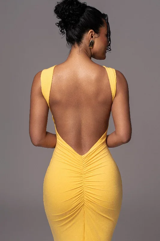 yellow-jluxbasix-front-and-center-maxi-dress