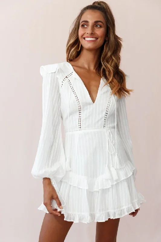 yours-truly-bell-sleeve-ruffle-dress-white